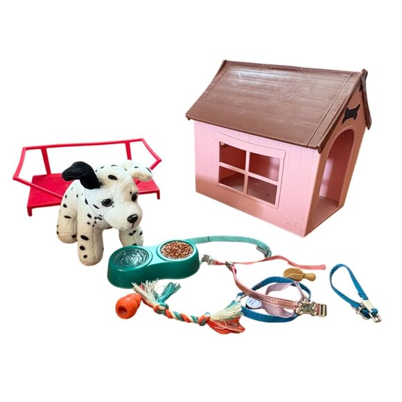 Our Generation- Deluxe Dog House Set for 18-inch Dolls-Used - Picture 1 of 7